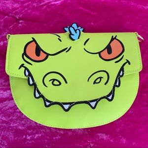 Loungefly Rugrats Reptar Crossbody bag 💚🦖